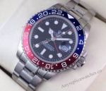 Copy Rolex GMT Master II Watch Red Blue Bezel ETA2836